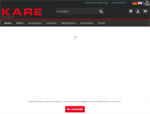 Tablet Screenshot of kare.ch